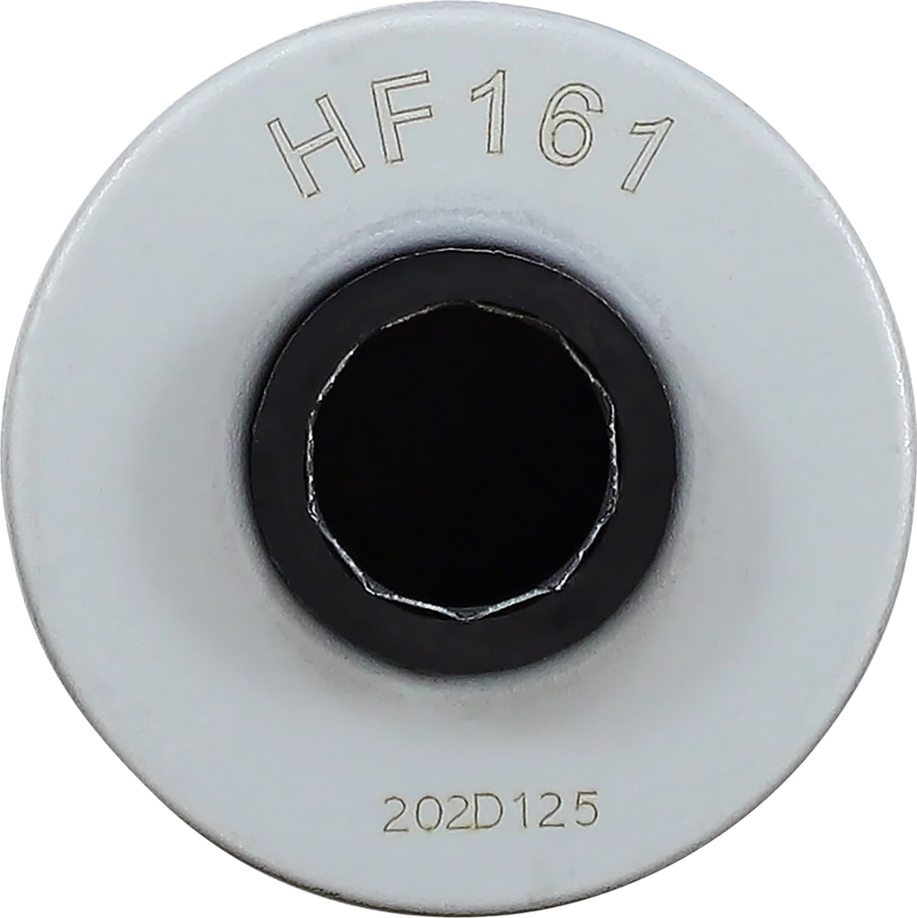 Hiflofiltro Oil Filter HF161 - Side View