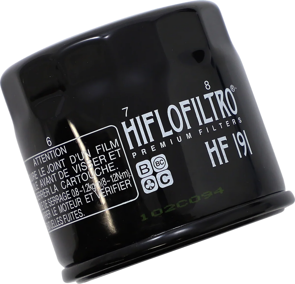 Hiflofiltro Oil Filter HF191 - Main Product View