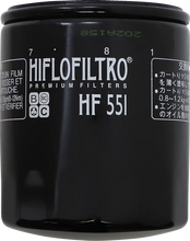 Load image into Gallery viewer, Hiflofiltro Oil Filter HF551 - Main Product View