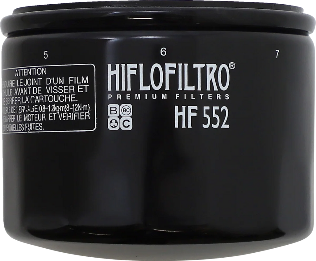 Hiflofiltro Oil Filter HF552 - Main Product View