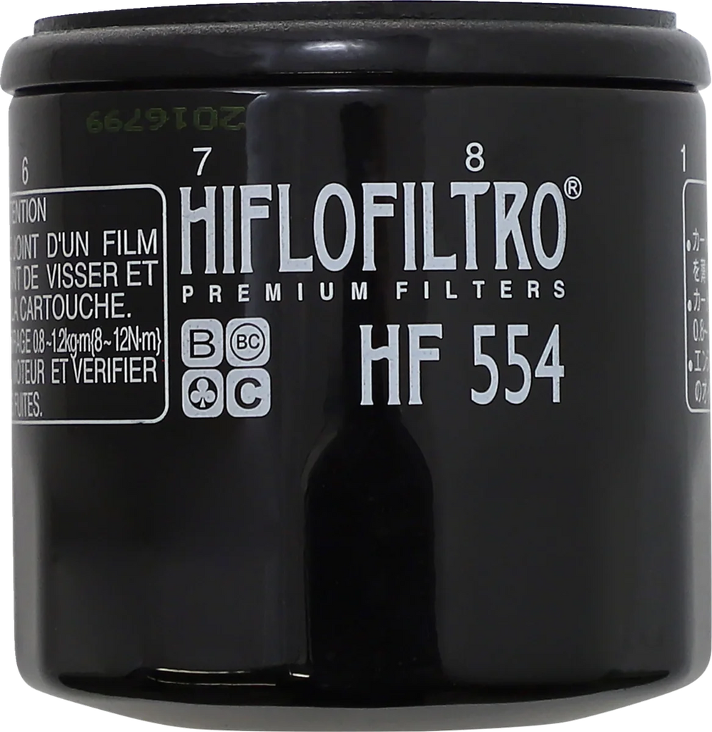 Hiflofiltro Oil Filter HF554 - Main Product View