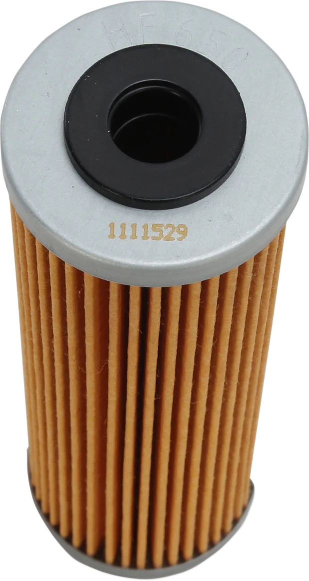 Hiflofiltro Oil Filter HF650 - Side View