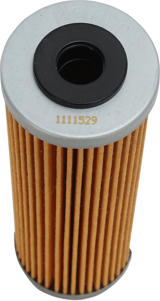 Hiflofiltro Oil Filter HF650 - Side View