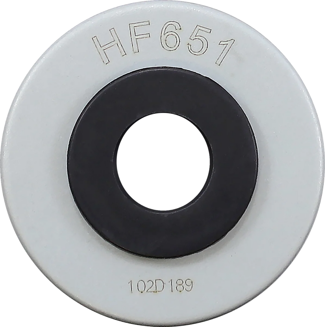 Hiflofiltro Oil Filter HF651 - Side View