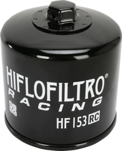 Load image into Gallery viewer, Hiflofiltro Racing Oil Filter - Black HF153RC - Main Product View