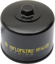 Load image into Gallery viewer, Hiflofiltro Racing Oil Filter - Black HF160RC - Main Product View