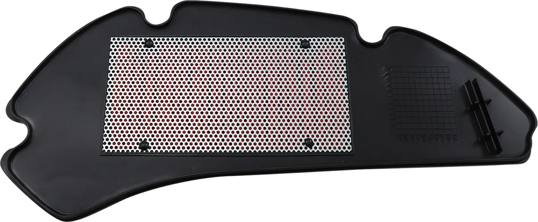 Hiflofiltro Scooter Air Filter - Honda HFA1112 fits Honda - Side View