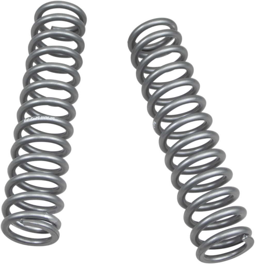 High Lifter Products Front Shock Springs - Silver 79-13772 - Main Product View