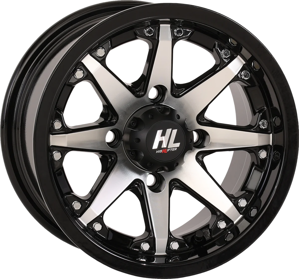 High Lifter Products Wheel - HL10 - Front/Rear - Gloss Black - 15x7 - 4/137 - 5+2 (+40 mm) 15HL10-1237 - Side View