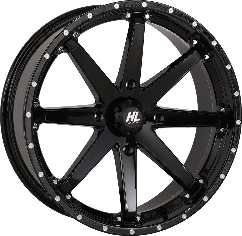 High Lifter Products Wheel - HL10 - Front/Rear - Gloss Black - 20x7 - 4/137 - 4+3 (+10 mm) 20HL10-1237 - Main Product View