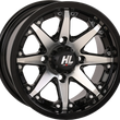 Load image into Gallery viewer, High Lifter Products Wheel - HL10 - Front/Rear - Matte Black/Smoke - 14x7 - 4/156 - 5+2 (+30 mm) 14HL10-1656 - Detail View