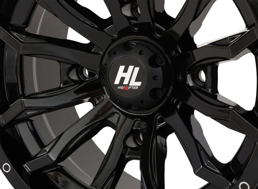 High Lifter Products Wheel - HL21 - Front/Rear - Gloss Black - 14x7 - 4/137 - 4+3 (+10 mm) 14HL21-1237 - Installation View