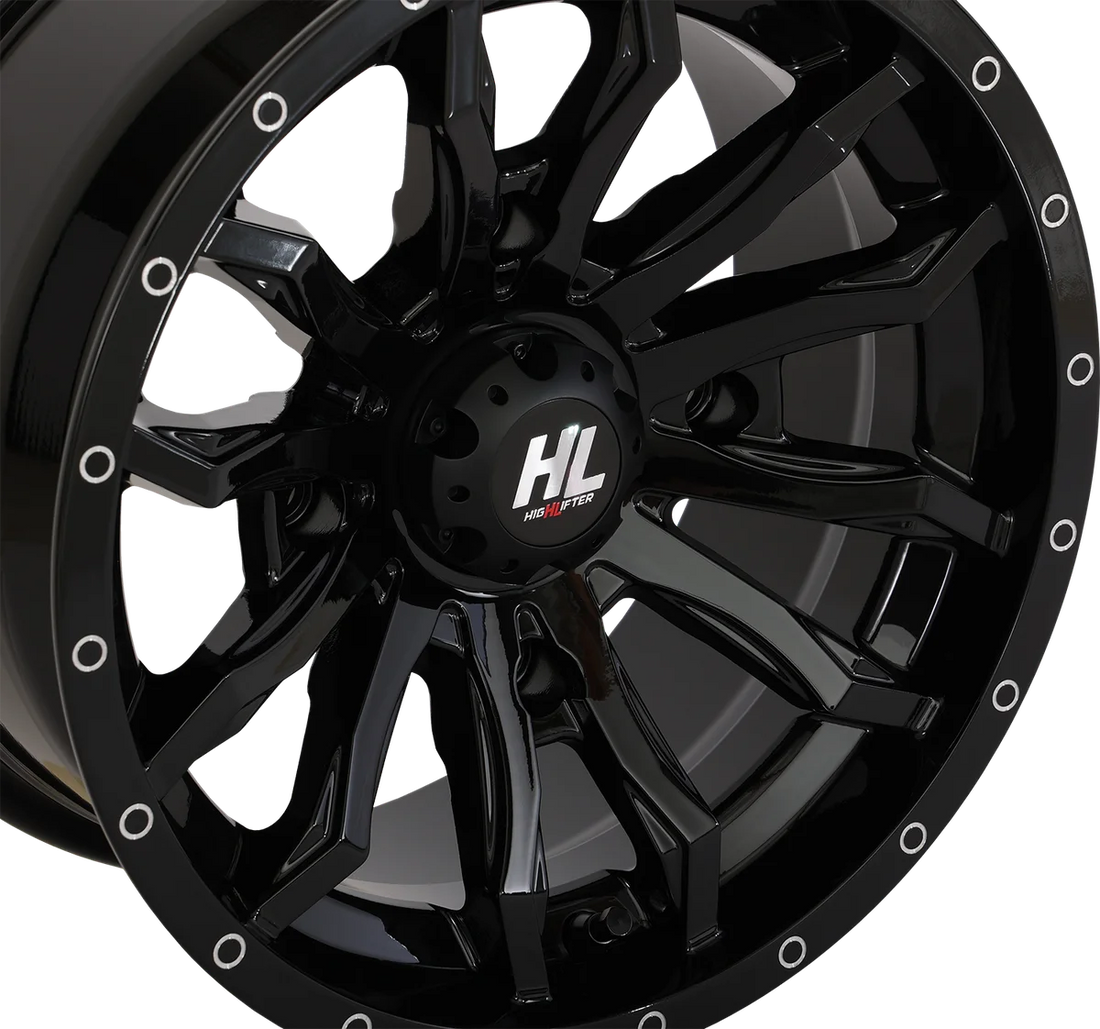 High Lifter Products Wheel - HL21 - Front/Rear - Gloss Black - 14x7 - 4/137 - 4+3 (+10 mm) 14HL21-1237 - Additional View 5