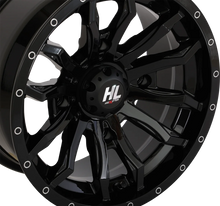 Load image into Gallery viewer, High Lifter Products Wheel - HL21 - Front/Rear - Gloss Black - 14x7 - 4/156 - 4+3 (+10 mm) 14HL21-1256 - Side View