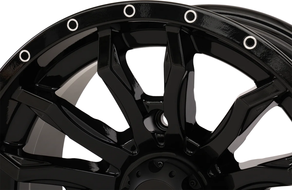 High Lifter Products Wheel - HL21 - Front/Rear - Gloss Black - 14x7 - 4/156 - 4+3 (+10 mm) 14HL21-1256 - Installation View
