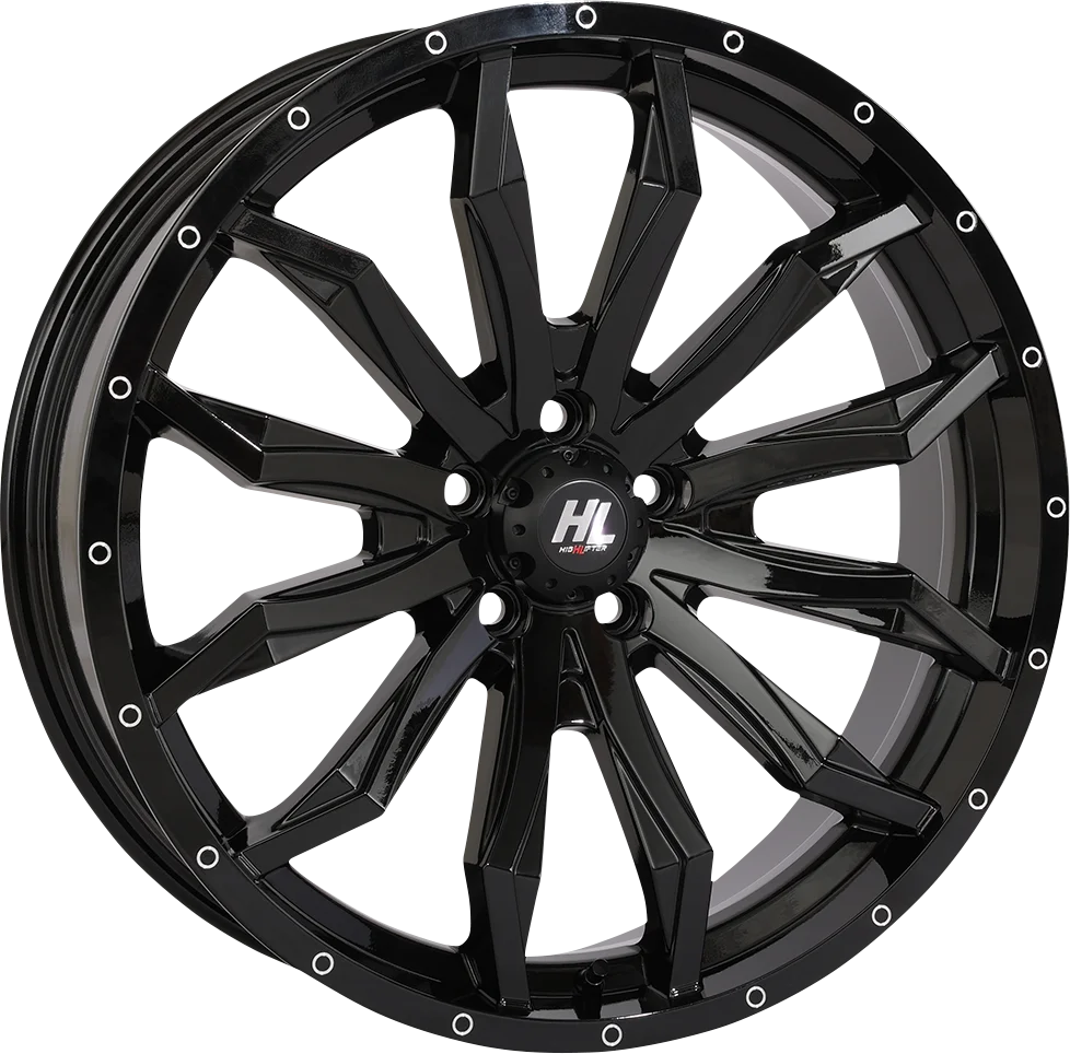 High Lifter Products Wheel - HL21 - Front/Rear - Gloss Black - 20x7 - 4/156 - 4+3 (+10 mm) 20HL21-1256 - Main Product View