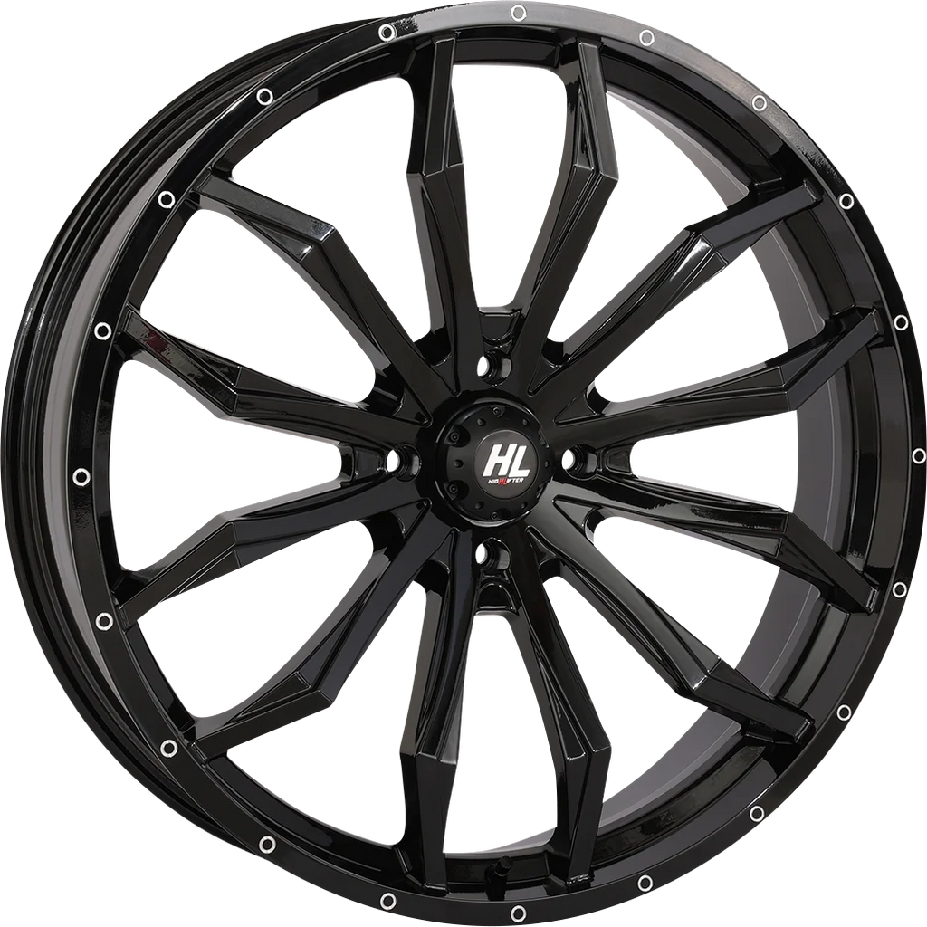 High Lifter Products Wheel - HL21 - Front/Rear - Gloss Black - 24x7 - 4/137 - 4+3 (+10 mm) 24HL21-1237 - Main Product View