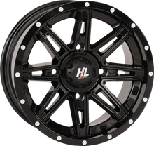 Load image into Gallery viewer, High Lifter Products Wheel - HL22 - Front/Rear - Gloss Black - 14x7 - 4/156 - 4+3 (+10 mm) 14HL22-1256 - Main Product View