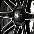 Load image into Gallery viewer, High Lifter Products Wheel - HL22 - Front/Rear - Gloss Black w/Machined - 14x7 - 4/137 - 4+3 (+10 mm) 14HL22-1137 - Side View