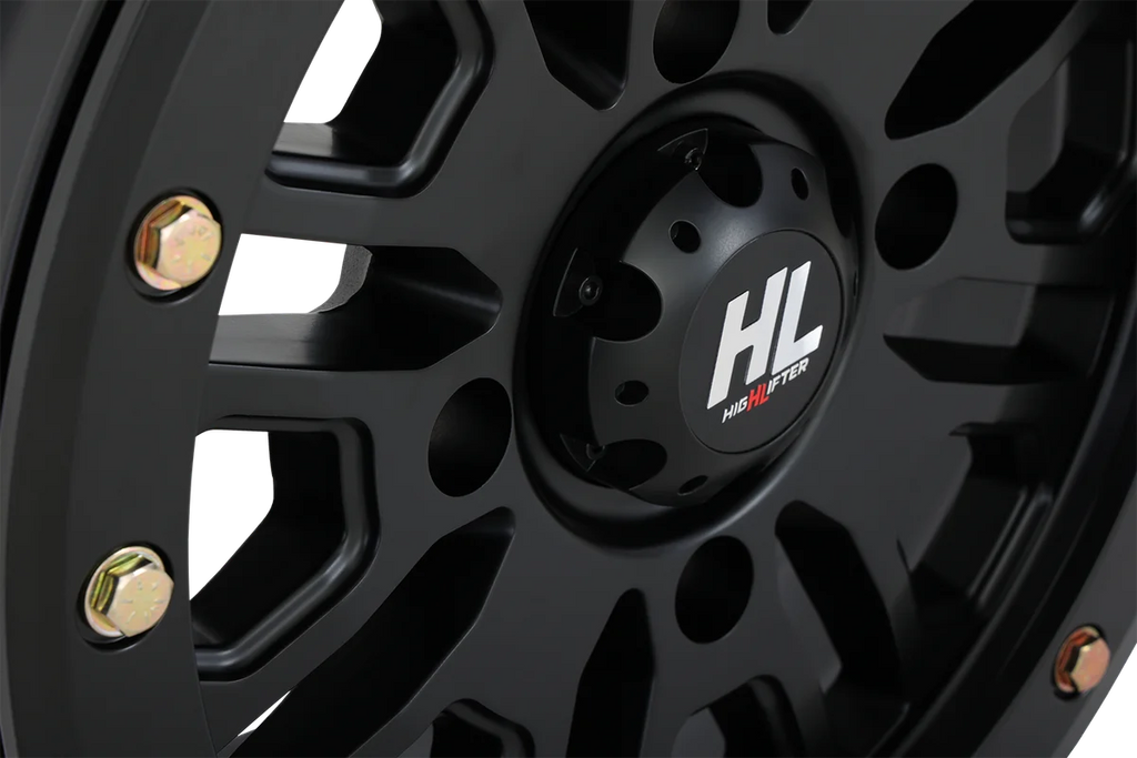 High Lifter Products Wheel - HL23 Beadlock - Front/Rear - Matte Black - 15x7 - 4/156 - 5+2 (+38 mm) 15HL23-1456 - Back View