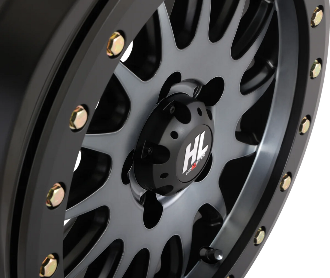 High Lifter Products Wheel - HL24 - Front/Rear - 15x7 - 6/5.5 - 5+2 (+38 mm) 15HL24-1665 - Side View
