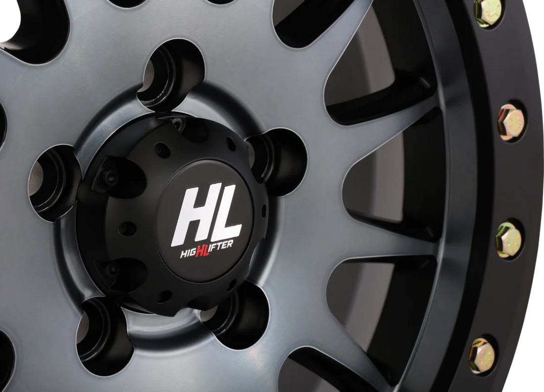 High Lifter Products Wheel - HL24 - Front/Rear - 15x7 - 6/5.5 - 5+2 (+38 mm) 15HL24-1665 - Back View
