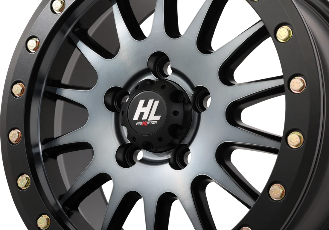 High Lifter Products Wheel - HL24 - Front/Rear - 15x7 - 6/5.5 - 5+2 (+38 mm) 15HL24-1665 - Installation View