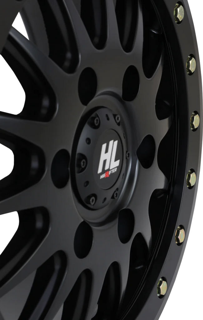 High Lifter Products Wheel - HL24 - Front/Rear - Black - 15x7 - 5/4.5 - 5+2 (+38 mm) 15HL24-1445 - Back View