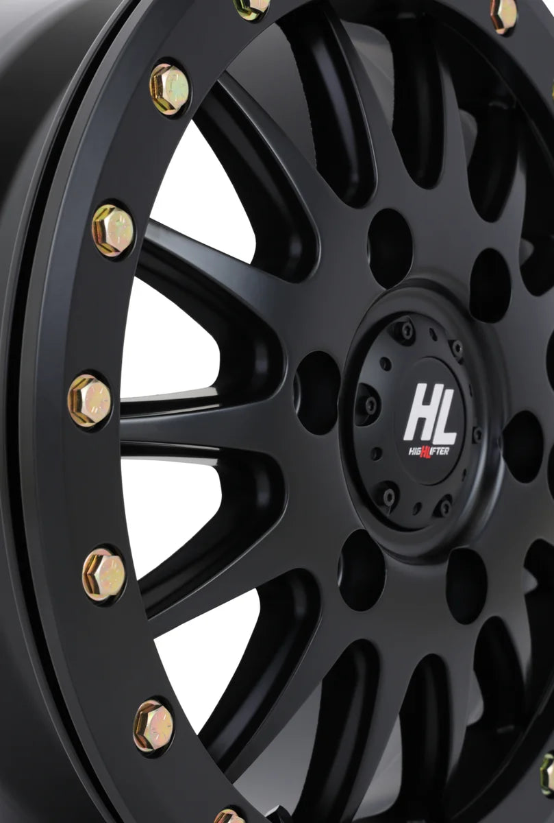 High Lifter Products Wheel - HL24 - Front/Rear - Black - 15x7 - 6/5.5 - 5+2 (+38 mm) 15HL24-1465 - Additional View 5