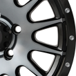Load image into Gallery viewer, High Lifter Products Wheel - HL25 - Front/Rear - Dark Tint Gray - 15x7 - 4/137 - 4+3 (+10 mm) 15HL25-1637 - Side View