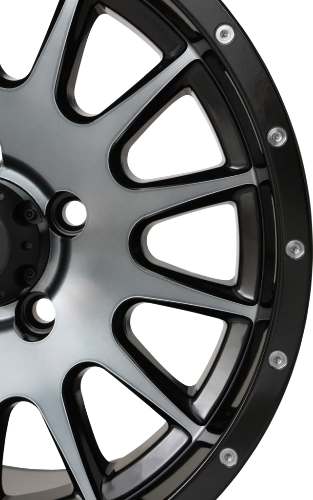 High Lifter Products Wheel - HL25 - Front/Rear - Dark Tint Gray - 15x7 - 4/137 - 4+3 (+10 mm) 15HL25-1637 - Side View