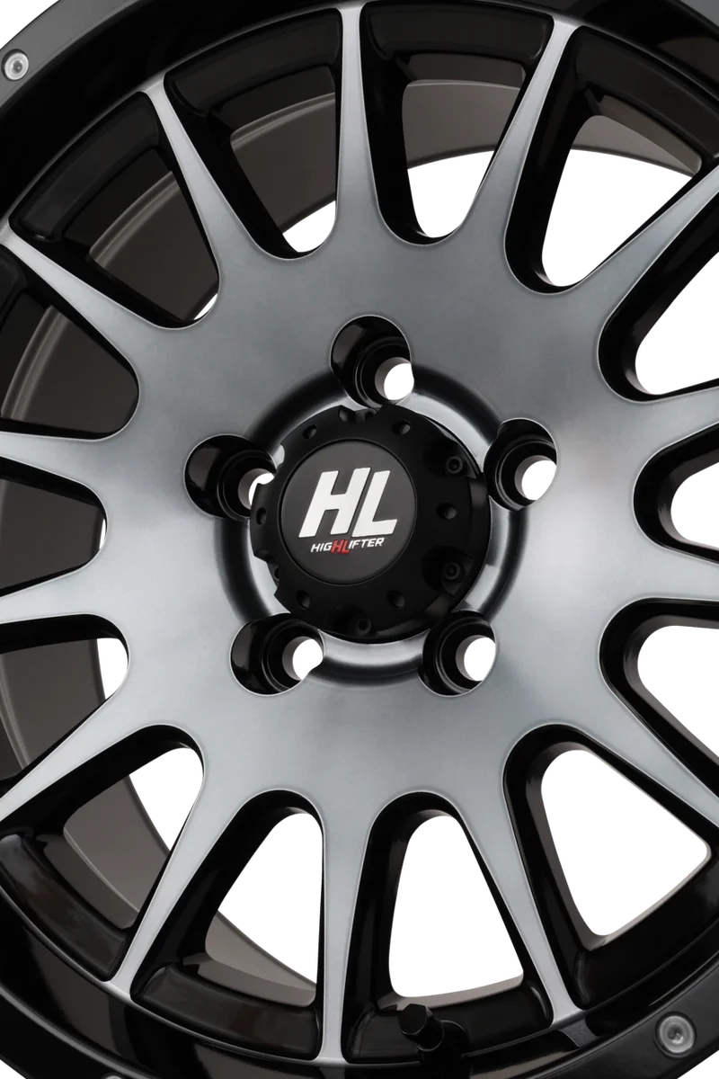 High Lifter Products Wheel - HL25 - Front/Rear - Dark Tint Gray - 15x7 - 4/156 - 4+3 (+10 mm) 15HL25-1656 - Side View