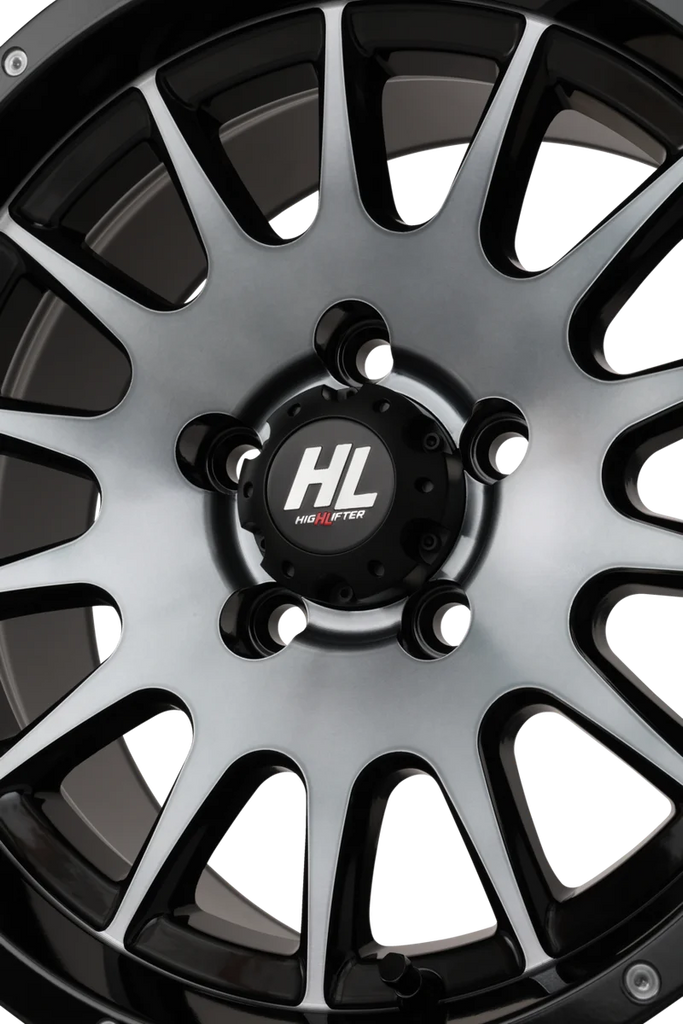 High Lifter Products Wheel - HL25 - Front/Rear - Dark Tint Gray - 15x7 - 4/156 - 4+3 (+10 mm) 15HL25-1656 - Side View