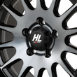 Load image into Gallery viewer, High Lifter Products Wheel - HL25 - Front/Rear - Dark Tint Gray - 15x7 - 4/156 - 4+3 (+10 mm) 15HL25-1656 - Installation View