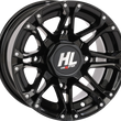 Load image into Gallery viewer, High Lifter Products Wheel - HL3 - Front/Rear - Gloss Black - 12x7 - 4/110 - 4+3 (+10 mm) 12HL03-1210 - Main Product View