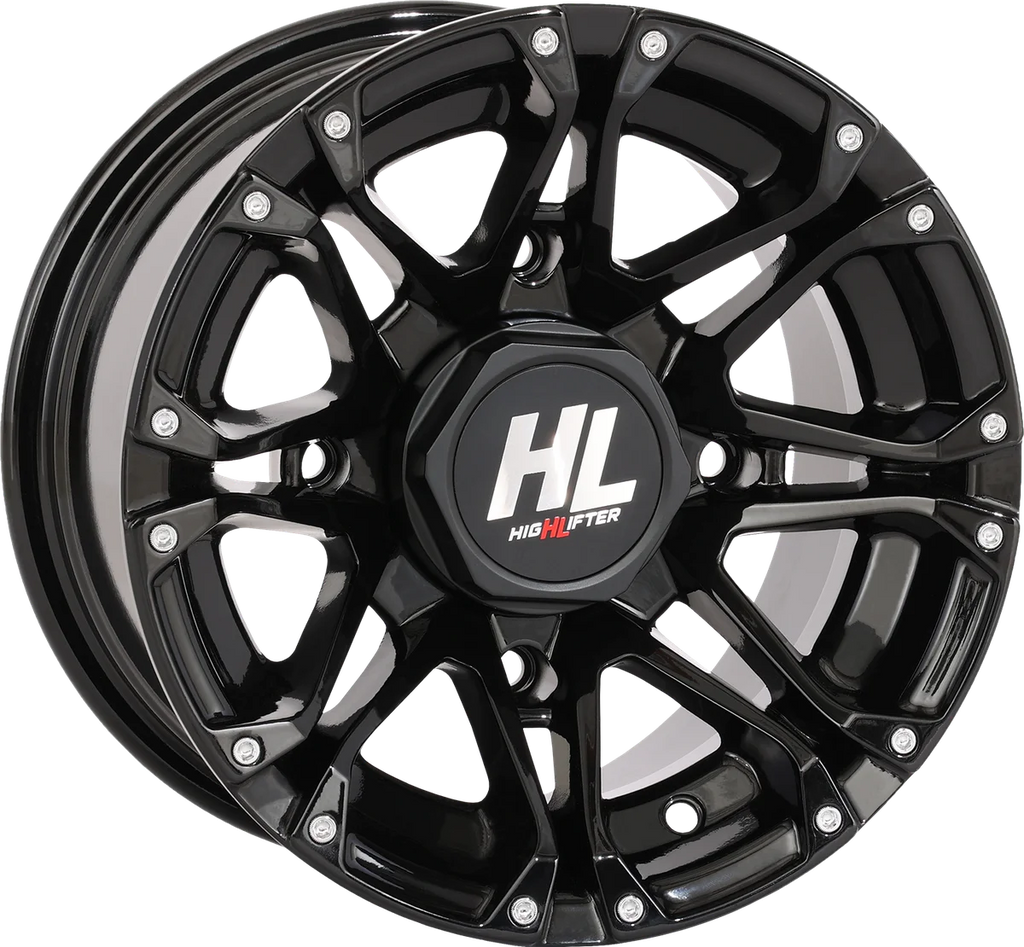 High Lifter Products Wheel - HL3 - Front/Rear - Gloss Black - 12x7 - 4/156 - 4+3 (+10 mm) 12HL03-1256 - Main Product View
