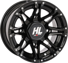 Load image into Gallery viewer, High Lifter Products Wheel - HL3 - Front/Rear - Gloss Black - 12x7 - 4/156 - 4+3 (+10 mm) 12HL03-1256 - Main Product View