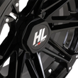 Load image into Gallery viewer, High Lifter Products Wheel - HL3 - Front/Rear - Gloss Black - 14x7 - 4/110 - 4+3 (+10 mm) 14HL03-1210 - Side View