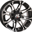 Load image into Gallery viewer, High Lifter Products Wheel - HL3 - Front/Rear - Gloss Black - 14x7 - 4/110 - 4+3 (+10 mm) 14HL03-1210 - Detail View