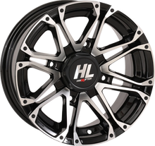 Load image into Gallery viewer, High Lifter Products Wheel - HL3 - Front/Rear - Gloss Black - 14x7 - 4/137 - 4+3 (+10 mm) 14HL03-1237 - Detail View