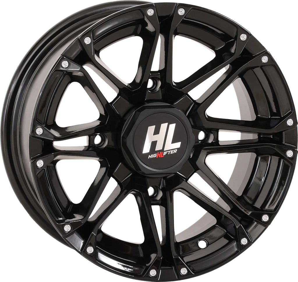 High Lifter Products Wheel - HL3 - Rear - Gloss Black - 14x7 - 4/110 - 2+5 (-47 mm) 14HL03-1211 - Main Product View