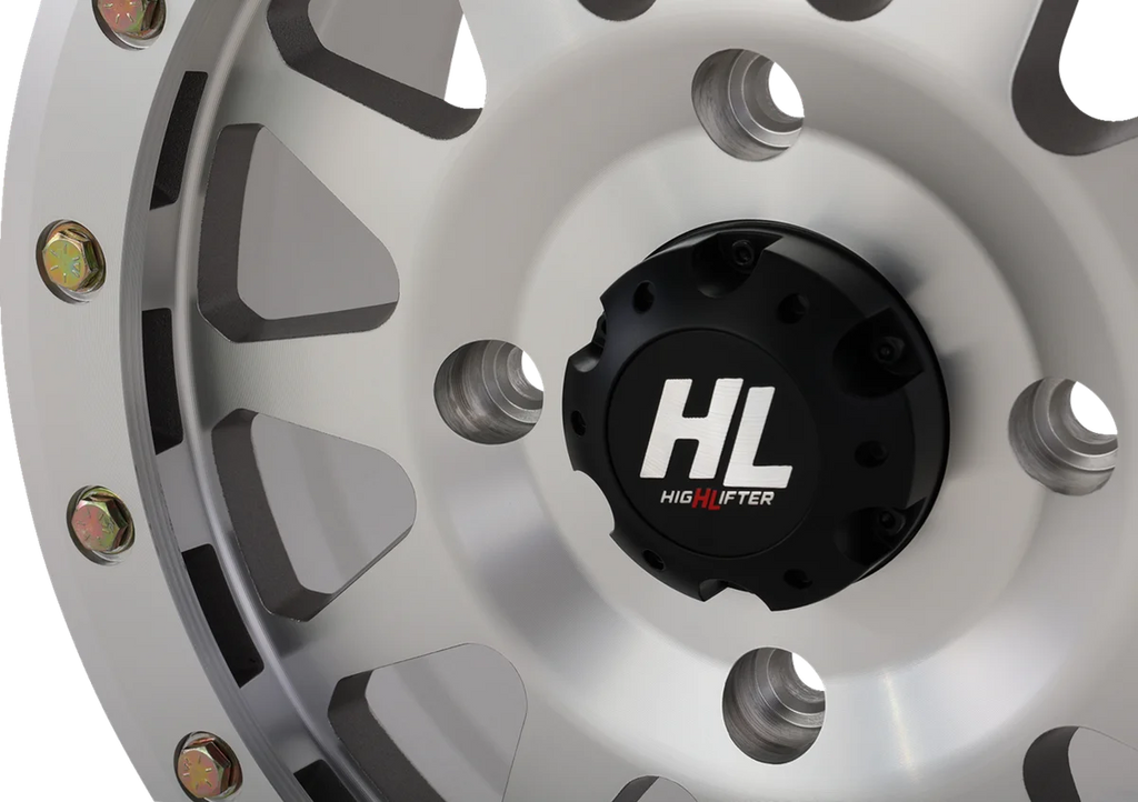 High Lifter Products Wheel - HLA1 Beadlock - Front/Rear - Machined - 15x7 - 4/137 - 5+2 (+40 mm) 15HLA1-1737 - Side View