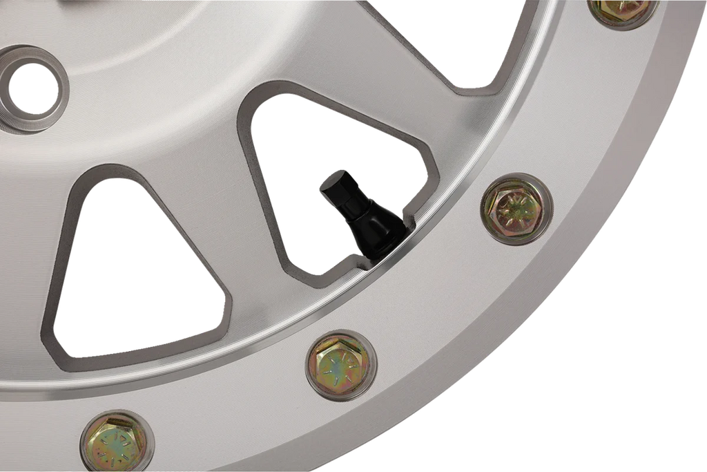 High Lifter Products Wheel - HLA1 Beadlock - Front/Rear - Machined - 15x7 - 4/137 - 5+2 (+40 mm) 15HLA1-1737 - Back View