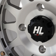 Load image into Gallery viewer, High Lifter Products Wheel - HLA1 Beadlock - Front/Rear - Machined - 15x7 - 5/4.5 - 5+2 (+40 mm) 15HLA1-1745 - Back View