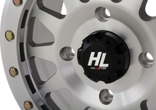 Load image into Gallery viewer, High Lifter Products Wheel - HLA1 Beadlock - Front/Rear - Machined - 15x7 - 5/4.5 - 5+2 (+40 mm) 15HLA1-1745 - Back View