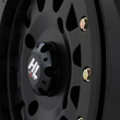 Load image into Gallery viewer, High Lifter Products Wheel - HLA1 Beadlock - Front/Rear - Matte Black - 14x7 - 4/156 - 5+2 (+40 mm) 14HLA1-1456 - Back View