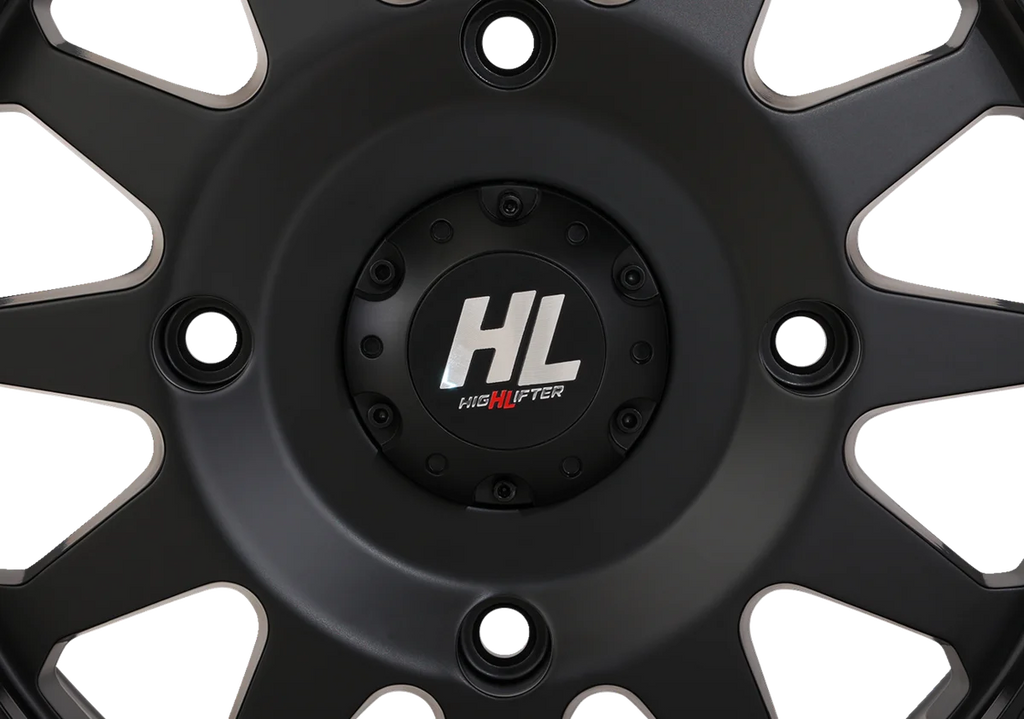 High Lifter Products Wheel - HLA1 Beadlock - Front/Rear - Matte Black - 15x7 - 4/156 - 5+2 (+40 mm) 15HLA1-1456 - Side View