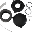 Load image into Gallery viewer, High Performance 6" Dragtron™ II Air Cleaner Kit - Black DragSpecialties 121160 - Main Product View