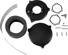 Load image into Gallery viewer, High Performance 6&quot; Dragtron™ II Air Cleaner Kit - Black DragSpecialties 121160 - Main Product View