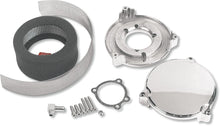 Load image into Gallery viewer, High Performance 6&quot; Dragtron™ II Air Cleaner Kit - Black DragSpecialties 121160 - Side View